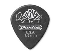 JIM DUNLOP Púas Tortex Pitch Black Jazz III 1,50mm Saco de 72