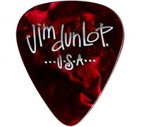 Dunlop 483p-09 Medium Red Pearloid player' S Pack 12 púas