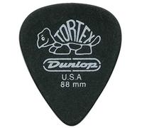 Dunlop Tortex 088 - Púas de pescar (12 unidades), color negro