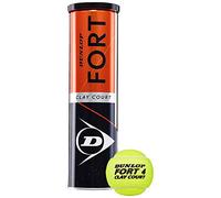 Fort Clay Court Bote De 4 Pelotas , color:amarillo , talla:nosize Dunlop