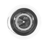 Dunlop 624853 Cordaje de Tenis, Black Widow Rollo 200 m, 1.31 mm, 1 Unidad