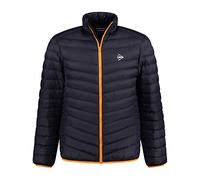 Dunlop 72501 Essentials Unisex Sport Chaqueta, Marino/Naranja, XS