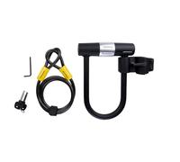 Dunlop 871125247223 - Candado para bicicleta, color negro