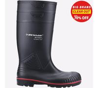 Dunlop Acifort Hombre Resistente Total Seguridad Wellington Granja Botas Negras