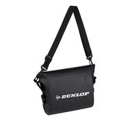 Dunlop Alforja para Bicicleta con Correa para el Hombro, Impermeable, Bolsa para Bicicleta eléctrica, fácil de Quitar, Aprox. 26 x 9 x 21 cm, Color Negro