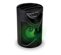 DUNLOP Altavoz portátil 10W Bluetooth luz LED Negro