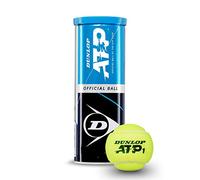 Dunlop ATP Official Pelota de Tenis - para Tierra Batida, Pista Dura &; Hierba (1x3 Lata)