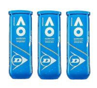 Dunlop Australian Open Pack 9 Pelotas (3x3)