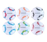 Dunlop Balón de fútbol tamaño 5 - Diseño de 32 Paneles de Poliuretano con válvula de butilo - Ideal para Juegos al Aire Libre y Entrenamiento - Diámetro 21,7 cm - Colores Surtidos, 6 Variantes