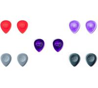 Dunlop Big Stubby - Púas de guitarra (2 de cada calibre), paquete de 10 unidades