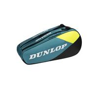 DUNLOP Bolsa para Raquetas SX-Club 6, Color Azul, Negro y Amarillo