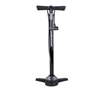 Dunlop Bomba Bicicleta con Manómetro - Inflador Ruedas Coche y Bicileta - Hinchador Bicicleta para válvulas Dunlop, Schrader y Francesas - Bomba de Aire con Adaptadores Juguetes Acuáticos y Balones