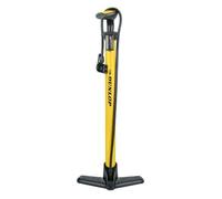 Dunlop Bomba Bicicleta - Inflador Ruedas Coche y Bicileta - Hinchador Bicicleta para válvulas Dunlop, Schrader y Francesas - Bomba de Aire con Adaptadores Juguetes Acuáticos y Balones