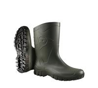 DUNLOP Botas de caucho Dee DUO18 Unisex, impermeables, ligeras y cómodas, Verde 43