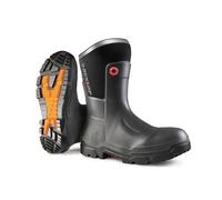 Dunlop botas de goma Snugboot Heavy Duty Calf hombre mujer impermeables ligeras y duraderas con puntera de seguridad composite gris 37-48 EU