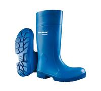 Dunlop - Botas Purofort de PU para hombre - Azul - 100% Impermeable - Talla 46