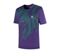 DUNLOP Camiseta Game 1 para Hombre, Violeta, índigo/Verde aventurina, XL