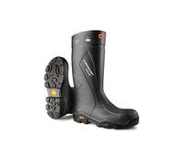 DUNLOP Protective Footwear, CC22A33, Purofort+ Reliance Full Safety Con Vibram, Negro, Talla 47 EU