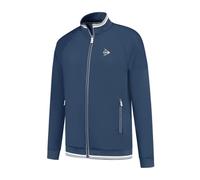 DUNLOP Chaqueta De Tenis De Punto Club Para Hombre, Azul Marino, XXL
