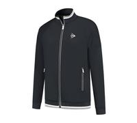 DUNLOP Chaqueta De Tenis De Punto Club Para Hombre, Negro, M