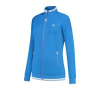 DUNLOP Chaqueta De Tenis De Punto Club Para Mujer, Azul Real, XL