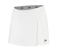 DUNLOP Club Falda De Tenis para Mujer, Blanca, M
