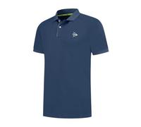 DUNLOP Club Mens Polo Tennis Shirt, Azul Marino, L Men's