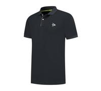 DUNLOP Club Mens Polo Tennis Shirt, Negro, M Men's