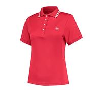 Dunlop Club Polo, Polo Deportivo de Tenis para Mujer, Rojo