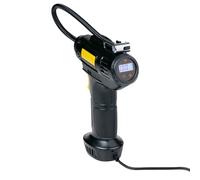Dunlop Compresor digital de 12 V - Bomba de aire eléctrica con enchufe para encendedor de cigarrillos - Medidor de presión para neumáticos de coche y bicicleta - Compresor de aire con pantalla LCD, 3