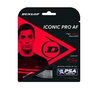 Dunlop Conjunto 17 g/1.22 mm, 10 m de cordajes icónicos de Squash Pro AF