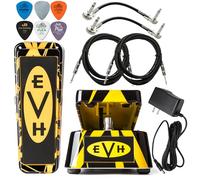 Dunlop Cry Baby EVH95 EVH - Pedal de efectos Wah con cable de instrumento Tonebird MXR Patch Bundle