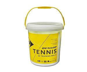Dunlop Cubo de Bolas vacío con Tapa para 60 Bolas