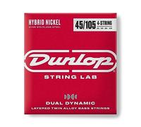 DUNLOP - Cuerdas para bajo - Hybrid Nickel 45-105