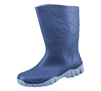 Dunlop Dee - Botas cortas de goma, botas de lluvia botas, botas de trabajo, azul, 37 EU