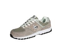 Dunlop DL0201017-37 Zapato, Piel de Ante y Mesh, Gris, 37