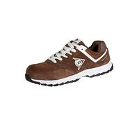 DUNLOP Zapato de Seguridad S3 Flying Arrow Marrón Piel de Ante y Mesh, Puntera Composite - DL0201027