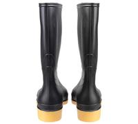 DUNLOP Dull - Botas impermeables de PVC para hombre y mujer - Ligeras y cómodas - Botas de lluvia - Negro - Tallas 28-42