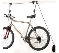 Dunlop, Elevador de Bicicleta Fijación al Techo Carga Máxima 20Kg Kit Completo