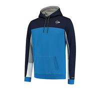 Dunlop Essentials Hooded Sweat, Sudadera Deportiva de Tenis Unisex, Azul Marino/Azul