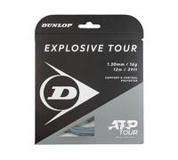Dunlop Explosive Tour 16G Cuerda de Tenis Gris 12m - Cuerda de poliéster Comfort & Control