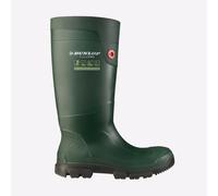 Dunlop Fieldpro Botas Safetyboots Granja Construcción Indstrial Verde Unisex