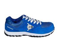 DUNLOP Zapato de Seguridad S3 Flying Arrow Azul Piel de Ante y Mesh, Puntera Composite - DL0201015