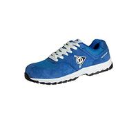 DUNLOP Zapato de Seguridad S3 Flying Arrow Azul Piel de Ante y Mesh, Puntera Composite - DL0201015