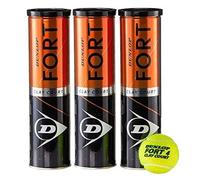 DUNLOP Fort Clay Court Pelotas Tenis 12 Pelotas (3 Botes x 4)