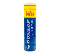 Dunlop Fort Padel Bote De 4 Pelotas