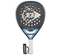Pala de Pádel Dunlop Fx Lite Gun Metal/cyan/metallic Silver