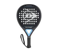 Dunlop FX Pala de Pádel - Marco de Grafito y Carbono - para Jugadores Junior, Principiantes y Avanzados