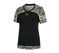 Dunlop Game tee 2, Camiseta Deportiva de Tenis para Mujer, Negro