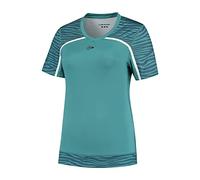 Dunlop Game tee 2, Camiseta Deportiva de Tenis para Mujer, Verde Azulado
